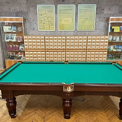 В кампусе РТУ МИРЭА на проспекте Вернадского, 78 установлены бильярдные столы