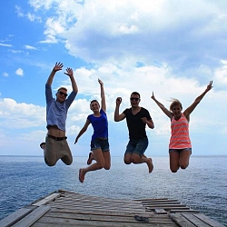 Студенты Университета приняли участие в волонтёрском проекте на озере Байкал.