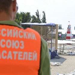 Студенческий спасательный отряд МИРЭА участвует в организации Всероссийского молодежного форума «Таврида на Бакальской косе».