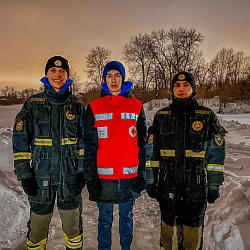 Добровольцы ВСКС обеспечивали безопасность верующих в период крещенских купаний