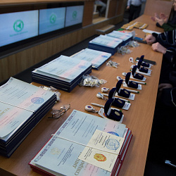 Прошло торжественное вручение дипломов выпускникам Института кибернетики
