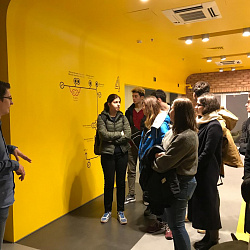 Студенты Института ИНТЕГУ посетили с экскурсией Яндекс