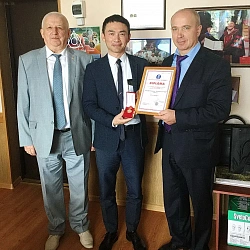 Ректор Университета С.А. Кудж встретился с представителями тайваньской компании «Nanoplus»