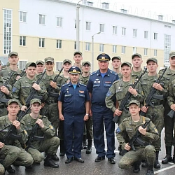 Студенты военного учебного центра РТУ МИРЭА приняли военную присягу