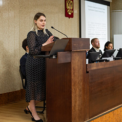 В рамках конференции «Кибербезопасность: технические и правовые аспекты защиты информации» состоялась секция «Трибуна молодого ученого»