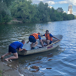 Добровольцы ЦСО ВСКС взяли «бронзу» в конкурсе на лучший спасательный пост Москвы