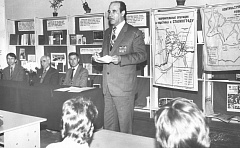 Участник ВОВ старший преподаватель Латернер Александр 