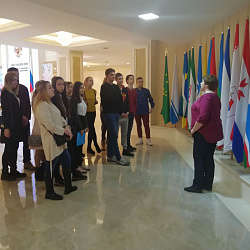 Студенты Института инновационных технологий и государственного управления посетили с экскурсией Совет Федерации Федерального Собрания РФ