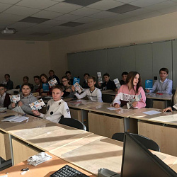 В университете прошли мастер-классы для учащихся общеобразовательных школ