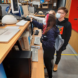 Студенты Института технологий управления посетили музей IT-компании «Яндекс»