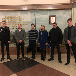 Студенты 1 курса Института экономики и права посетили с экскурсией УВД по ЗАО города Москвы