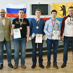 Команда университета приняла участие в чемпионате Российского студенческого спортивного союза по шашкам