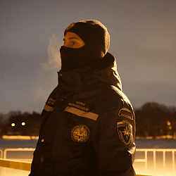 Добровольцы ВСКС обеспечивали безопасность верующих в период крещенских купаний