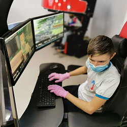 Российское движение школьников представило новый игровой сервер Minecraft с достопримечательностями нашей страны в Детском технопарке «Альтаир» РТУ МИРЭА
