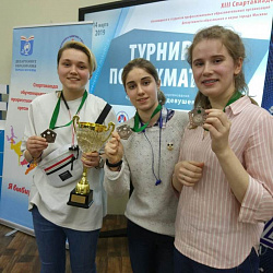 Студентки Колледжа стали призёрами соревнований по шахматам