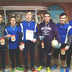 В «Доме студентов на Парковой» прошел первый турнир по мини-футболу