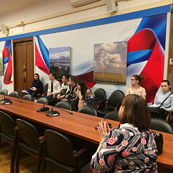 Студенты Института ИНТЕГУ посетили с экскурсией Государственную Думу