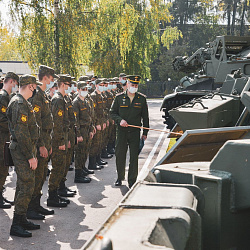 Для студентов военного учебного центра при РТУ МИРЭА прошли занятия при ЦНИИИ ИВ имени Д.М. Карбышева