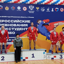 Борец РТУ МИРЭА выиграл бронзовую медаль на всероссийском турнире