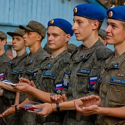 Студенты прошли заключительный этап проекта «Лето в спецназе — 2022»
