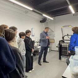 В НТЦ «Диапром» прошла экскурсия для студентов Института перспективных технологий и индустриального программирования 