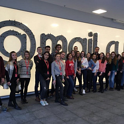 Студенты Института инновационных технологий и государственного управления посетили с экскурсией Mail.ru Group