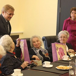 24 апреля в Университете прошла встреча с ветеранами Великой Отечественной войны и тружениками тыла.