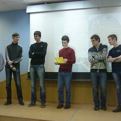 В филиале Университета в городе Серпухове прошёл конкурс «А ну-ка, парни»
