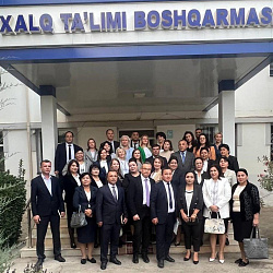Институт международного образования РТУ МИРЭА принял участие в ХХII Международной выставке «Образование и профессия – 2022» в Узбекистане