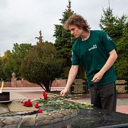 Состоялся патриотический автопробег по местам воинской славы, приуроченный к 80-летию Победы в Великой Отечественной войне