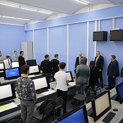 Открыт новый компьютерный класс кафедры инженерной графики