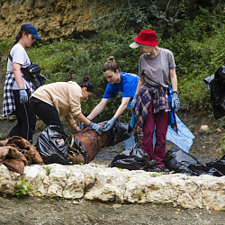 Завершилась поездка волонтёров РТУ МИРЭА в природный парк «Верхний Гуниб» Республики Дагестан
