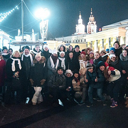 Студенты и преподаватели университета приняли участие в митинге-концерте «Россия. Севастополь. Крым»