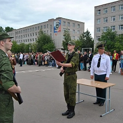 В МИРЭА приняли присягу первые солдаты запаса
