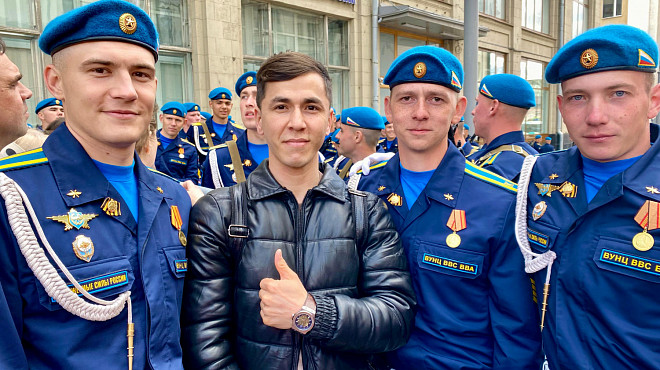 Иностранные студенты Института международного образования почтили память героев Великой Отечественной войны