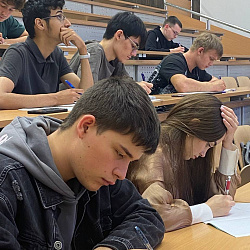Состоялось вводное занятие кружка по олимпиадной математике 
