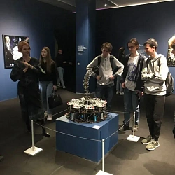 Студенты посетили Мультимедиа Арт Музей