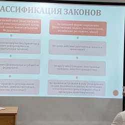 В Институте технологий управления обсудили формы права