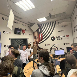 Студенты Института радиоэлектроники и информатики посетили медиакорпорацию ВГТРК