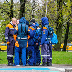 Студенческий спасательный отряд МИРЭА обеспечивал безопасность отдыхающих в Парке Победы