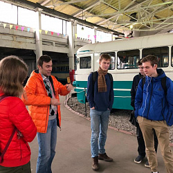 Студенты Колледжа посетили музей «Московский транспорт»