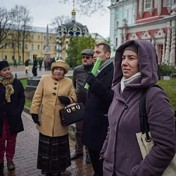 Группа студентов и преподавателей университета посетила Троице-Сергиеву Лавру