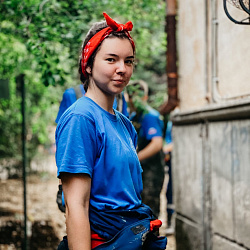 Студенты-спасатели ВСКС помогают пострадавшим в Крыму