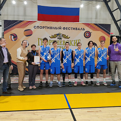 Сборная команда колледжа РТУ МИРЭА заняла второе место в Суперфинале соревнований по баскетболу