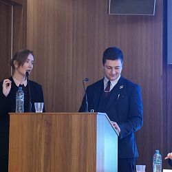 В Министерстве промышленности и торговли Российской Федерации состоялась встреча лидеров химической отрасли со студенческим научным обществом РТУ МИРЭА