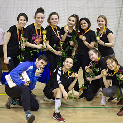 В РТУ МИРЭА состоялся юбилейный турнир по мини-футболу среди женских команд
