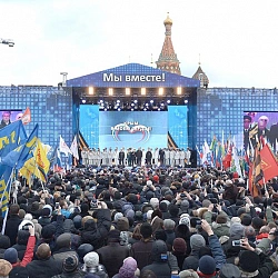 18 марта 2016 года студенты и преподаватели Университета приняли участие в митинге-концерте «Крымская весна» в центре Москвы