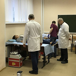 В кампусе на проспекте Вернадского, 78 прошёл День донора