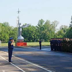 Студенты Московского технологического университета приняли военную присягу в войсковой части в городе Тамбове
