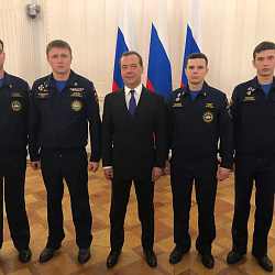 Студенты РТУ МИРЭА приняли участие во встрече с Дмитрием Медведевым 